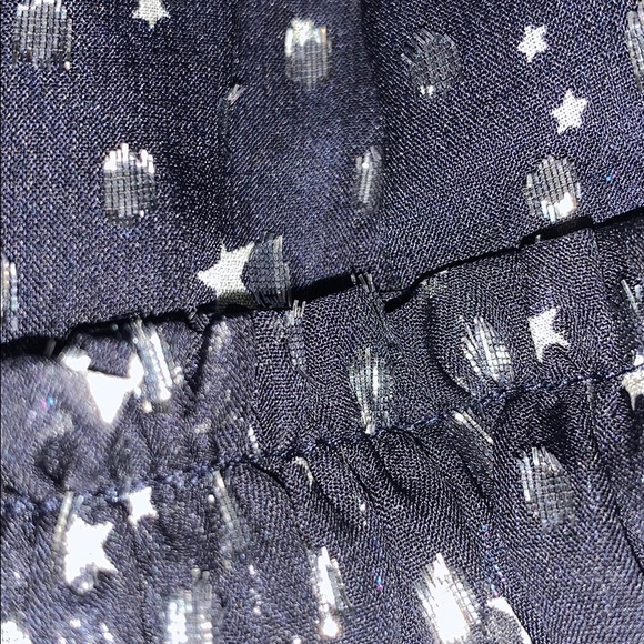 NEW KATE SPADE Night Sky Lurex Star Bright Dot Mini Skirt - Picture 6 of 8